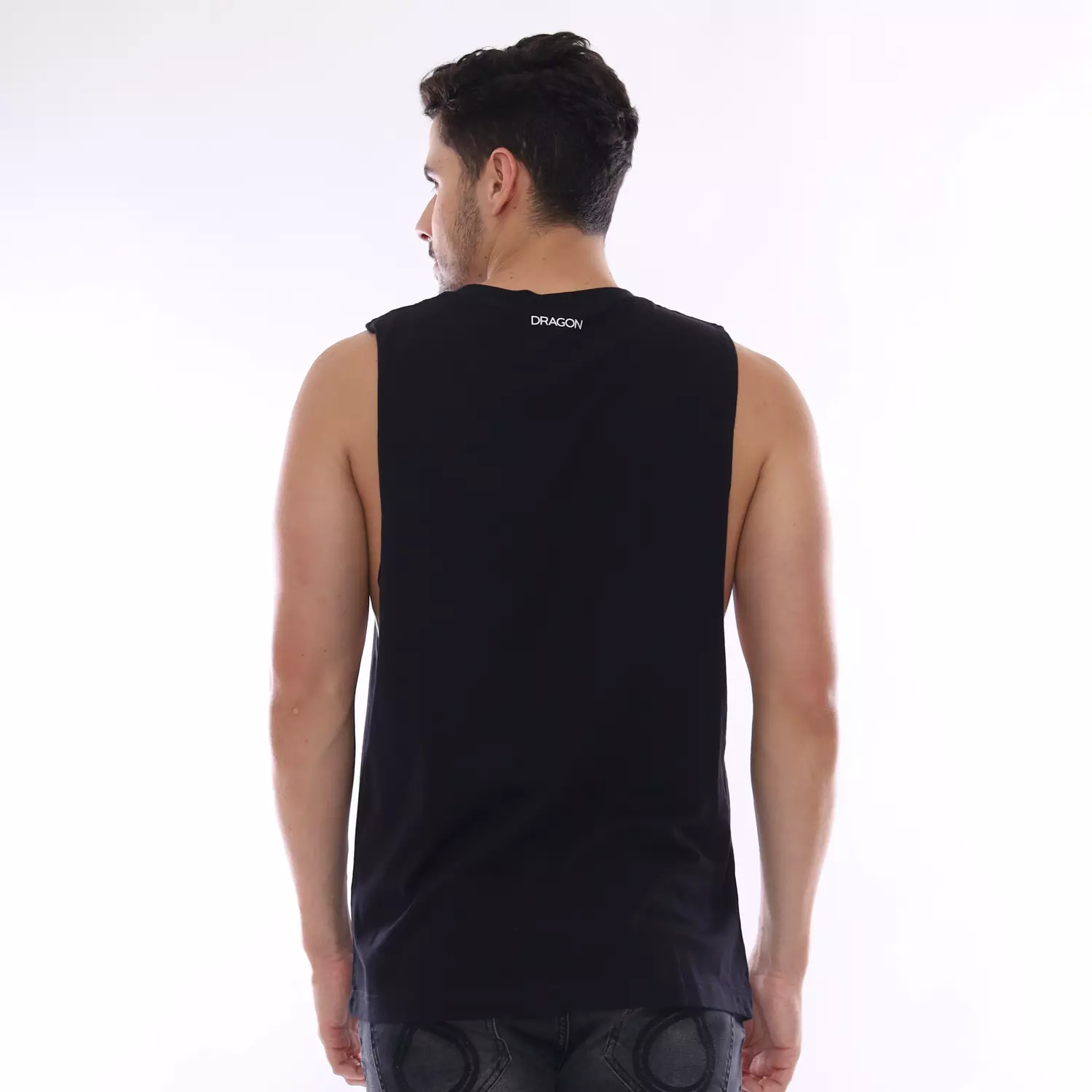 Dragon Kaos Singlet Pria Forsaken Planet Surf