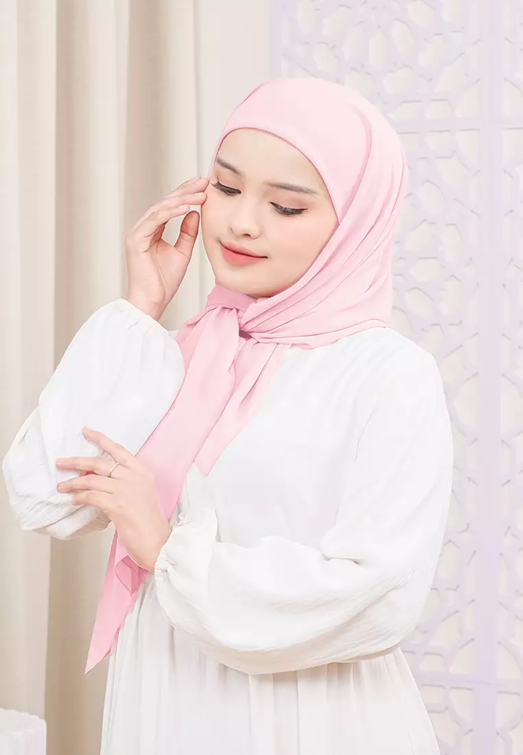 HIJAB INSTAN ALINE - BABY PINK