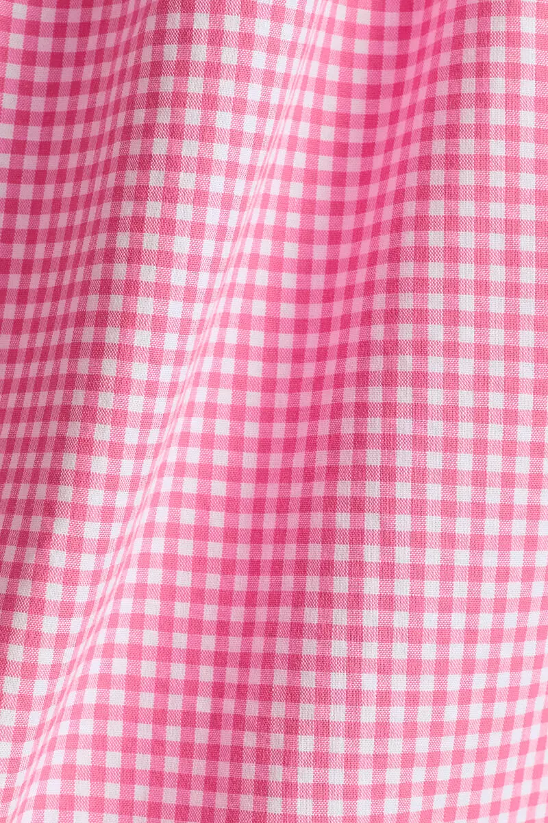 Cotton poplin strappy dress