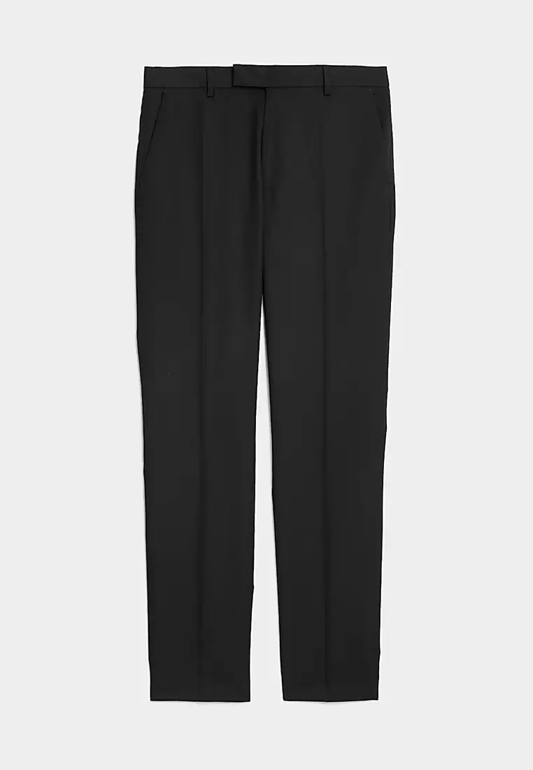 Slim Fit Stretch Suit Trousers
