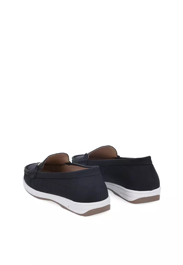 Black Winning Every Day Loafers