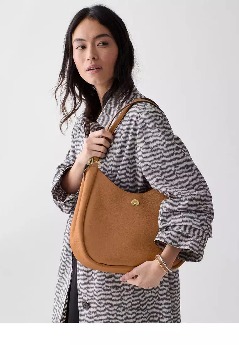 Kayla Large Triple Compartment Shoulder Bag