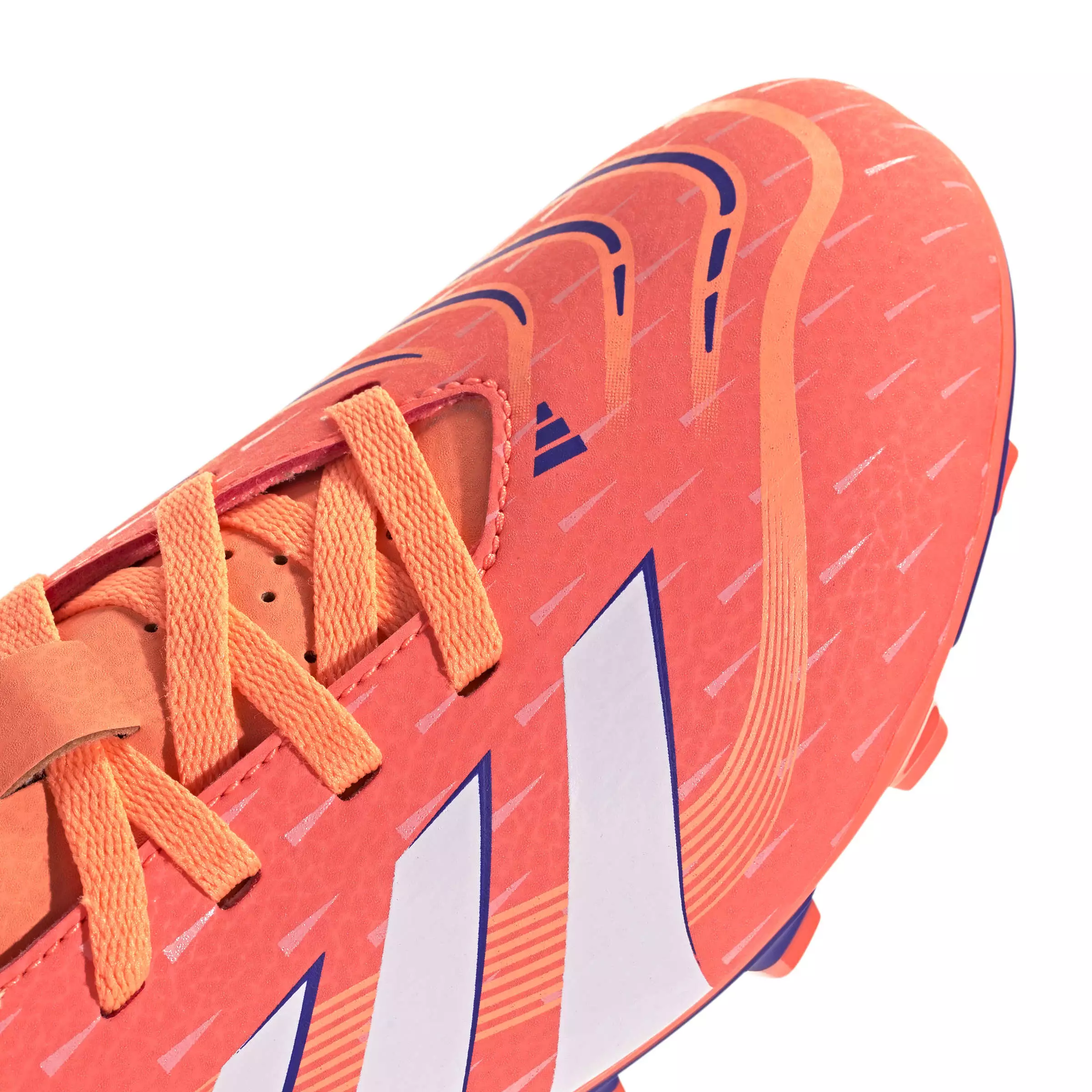 ADIDAS Predator Club Firm/Multi-Ground Boots Kids JH8867 - Sepatu Bola Anak (Orange)