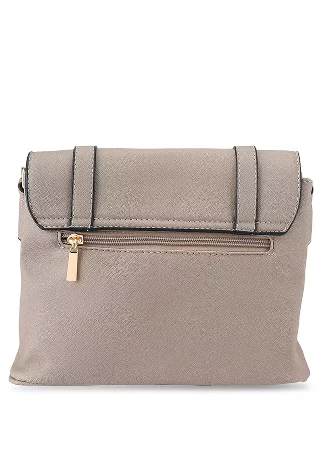 Saffiano Texture Mini Sling Bag