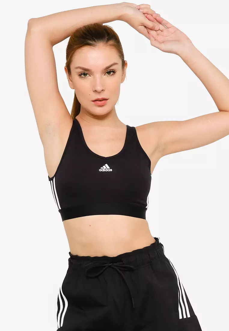 Adidas logo cheap crop top