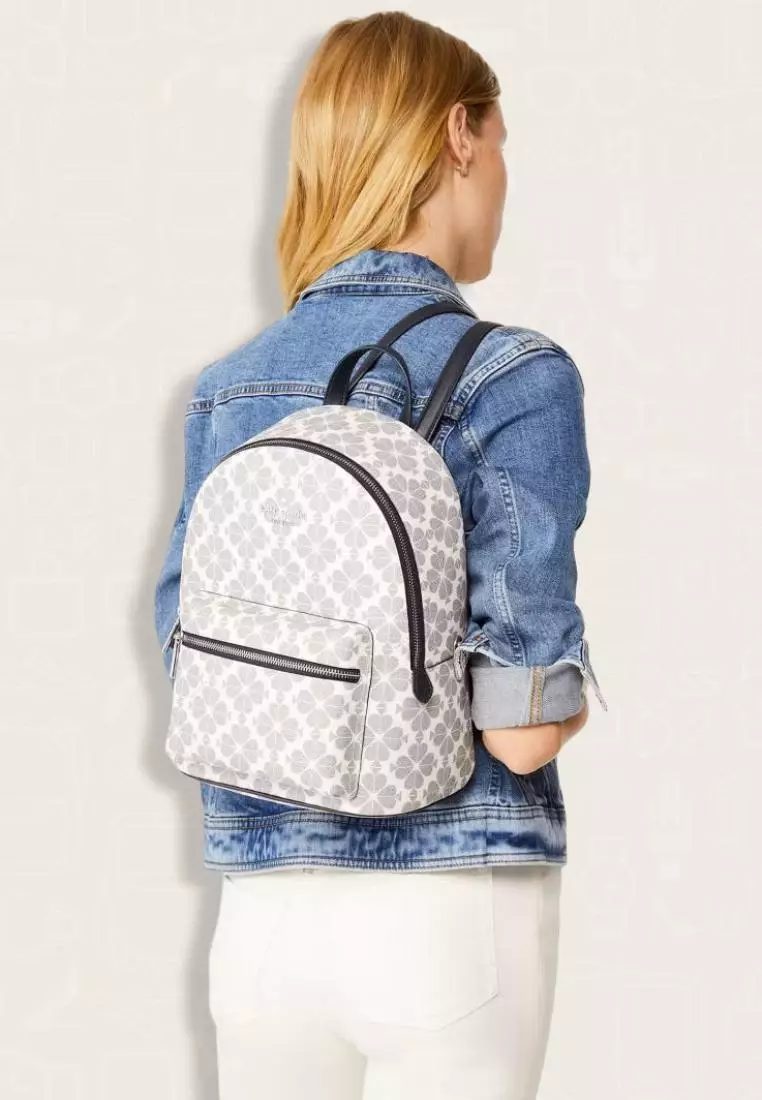 Kate Spade Signature Spade Flower Backpack Navy Multi