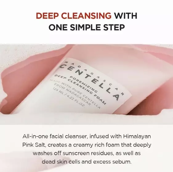 SKIN1004 Madagascar Centella Poremizing Deep Cleansing Foam (125ml)