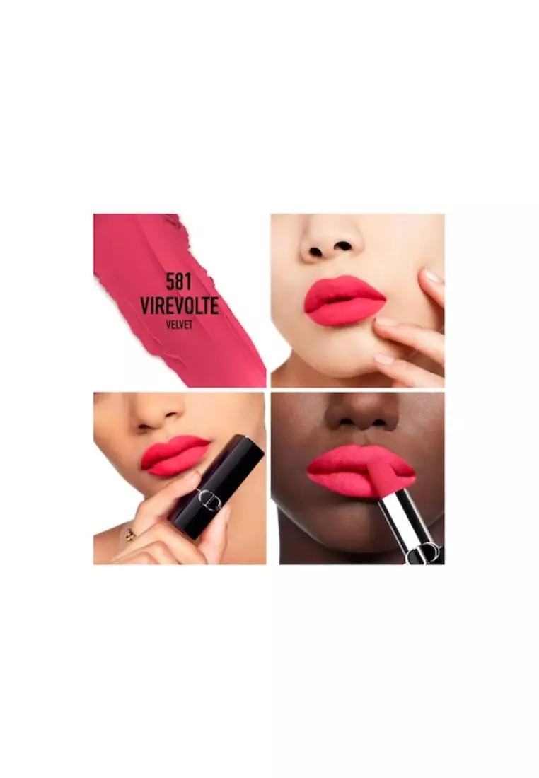 Buy DIOR Dior Rouge Lipstick 581 Virevolte Velvet Finish