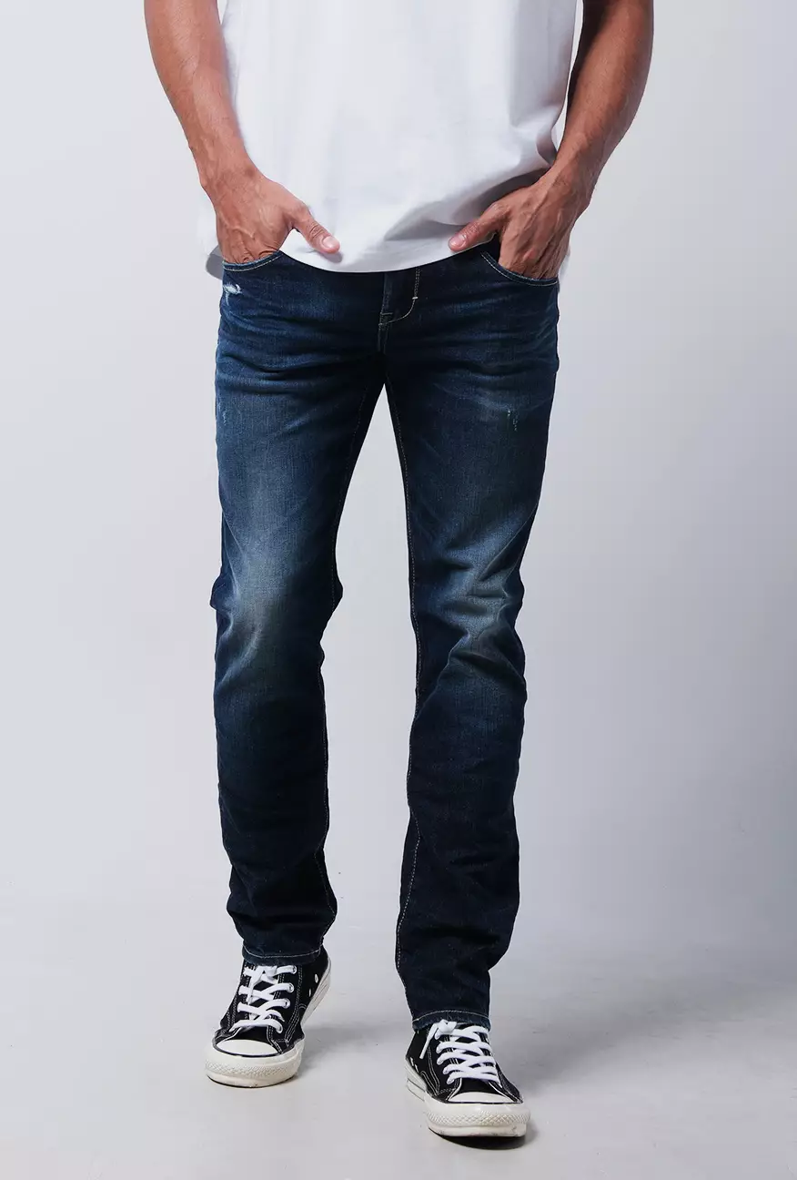 Celana Jeans Pria Skinny J4