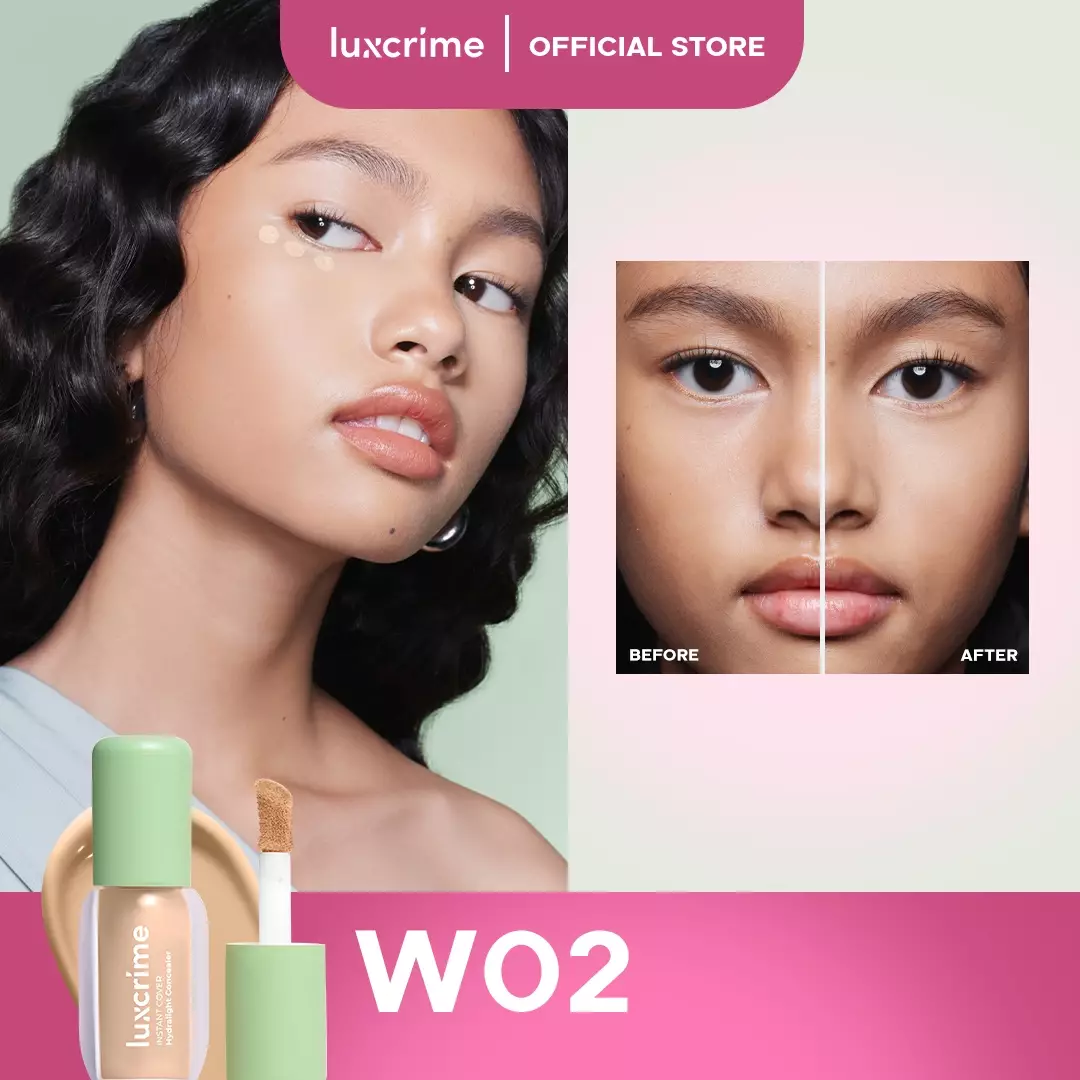 Luxcrime Instant Cover Hydralight Concealer - W02