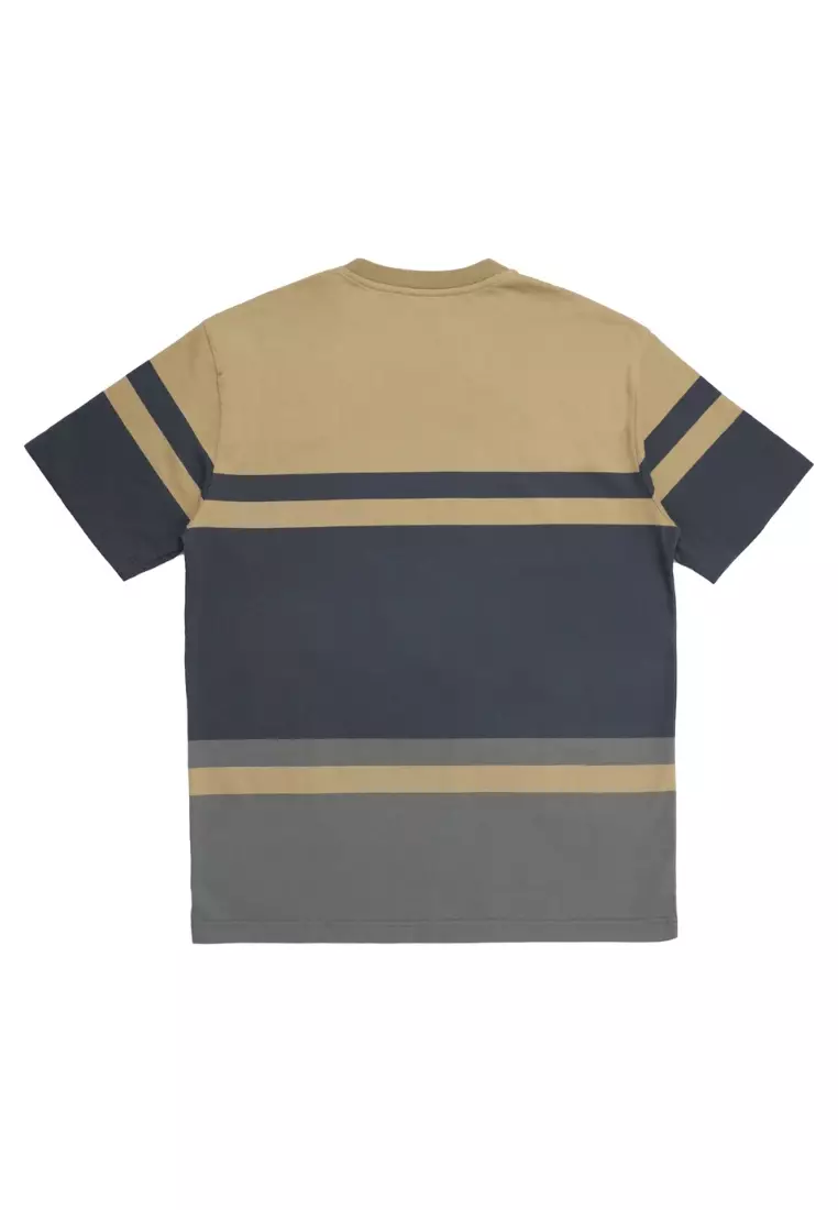 POLICE T-Shirt Salur Bordir Cotton Premium Tebal Pria 53019