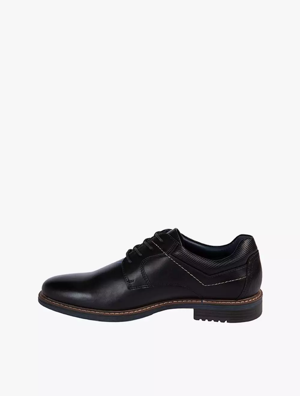 Payless Hunters Bay Mens Noonan Lace Up Oxford - Black_01