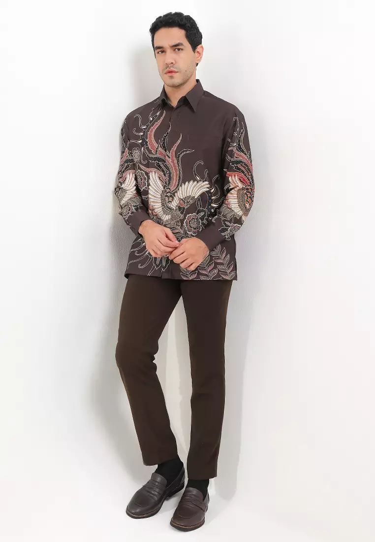 Kemeja Regular Fit Batik Manuk