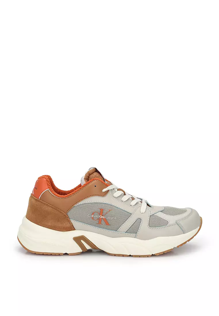 Leather trainers discount calvin klein