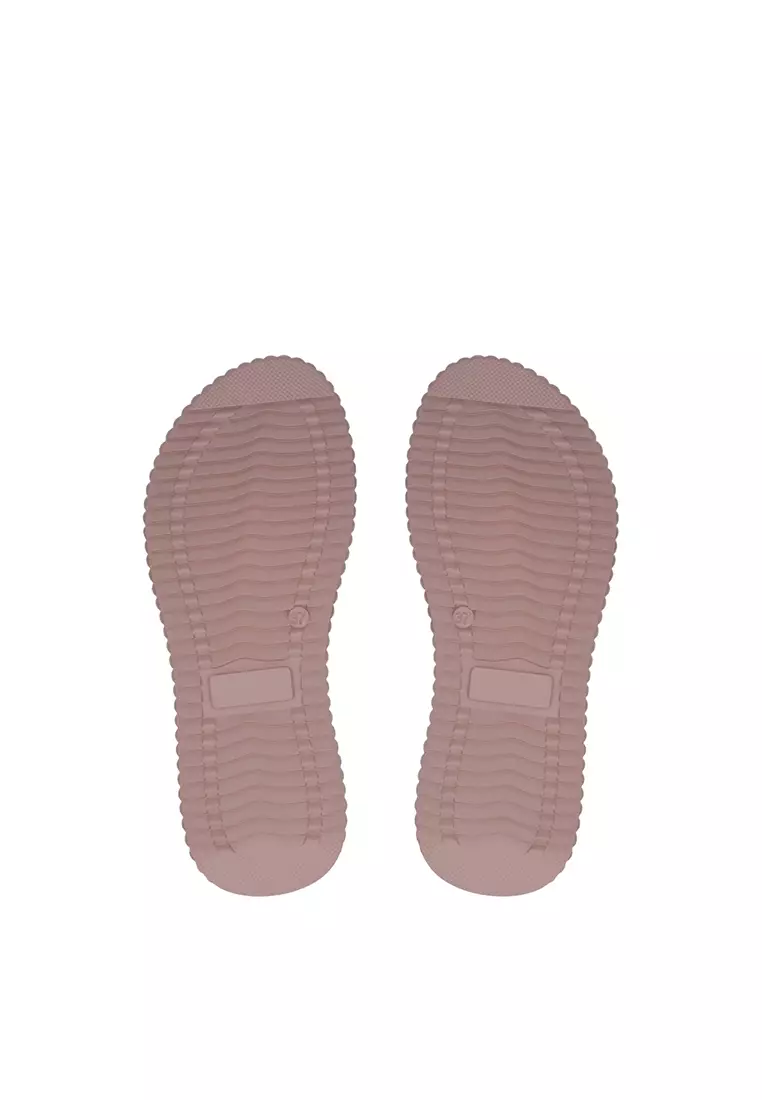 Peach Flexi Cloud Sandals
