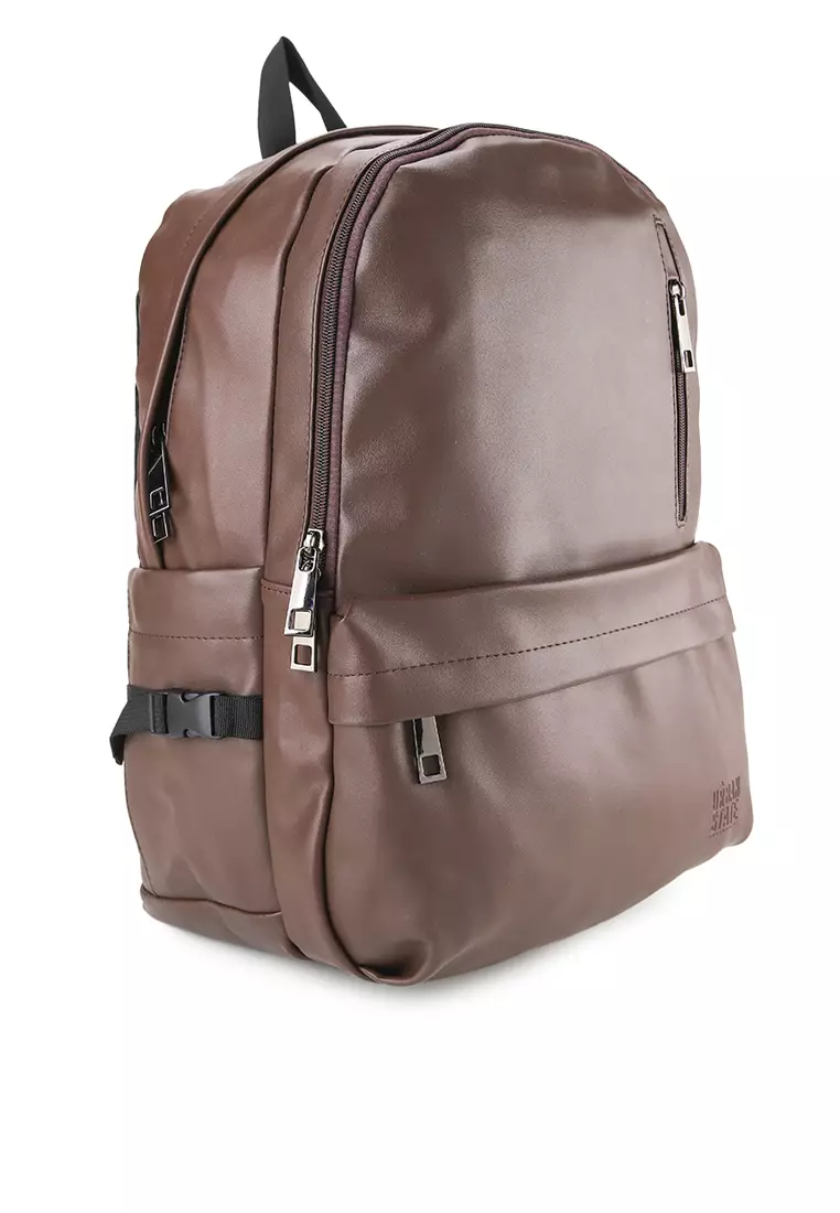 Jual Urban State Distressed Leather Cityform Backpack Original 2026 ...