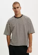 Oat/Bitter Brown Stripe