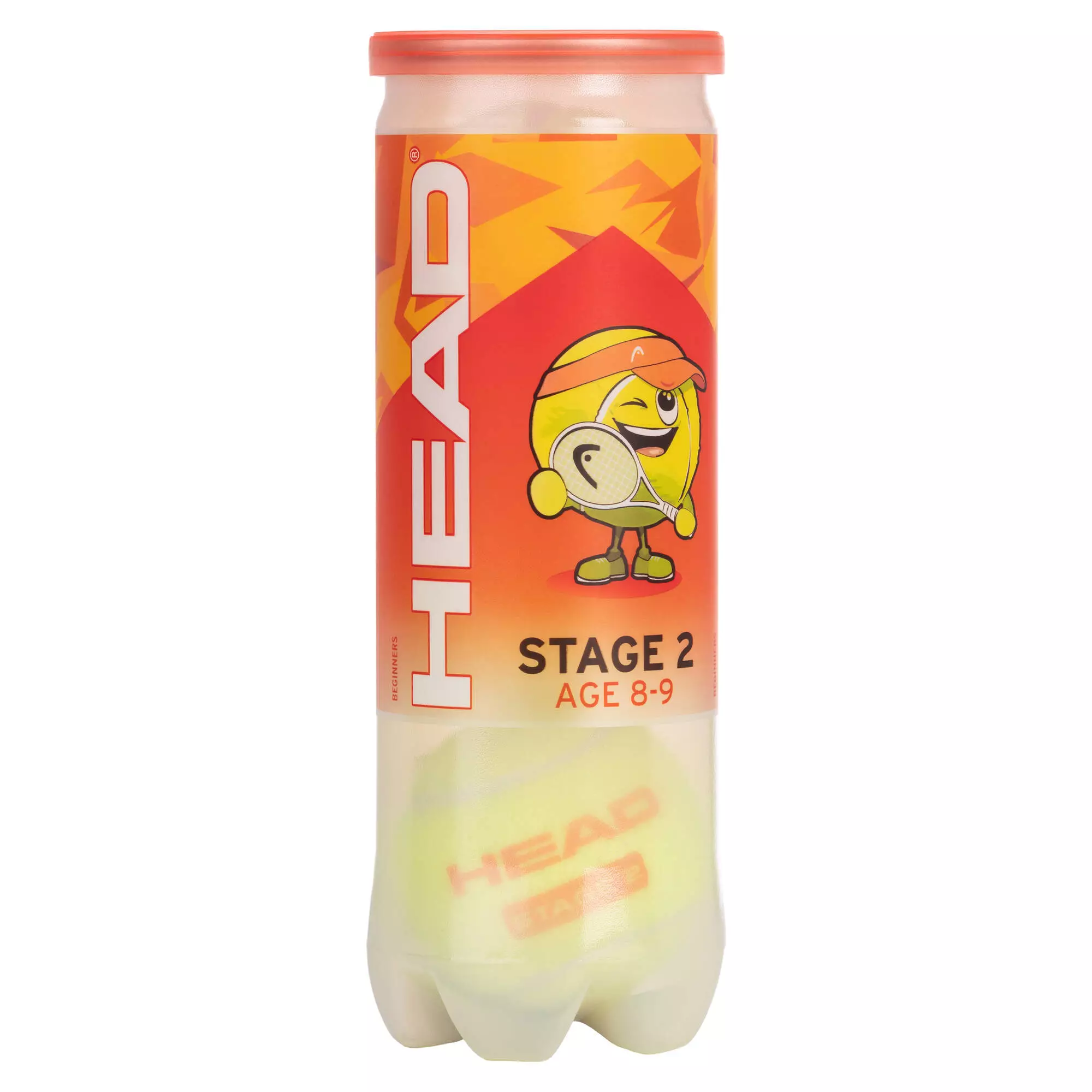 HEAD Tennis Balls Stage 2 3B 578413 - Bola Tennis Anak (Oranye)