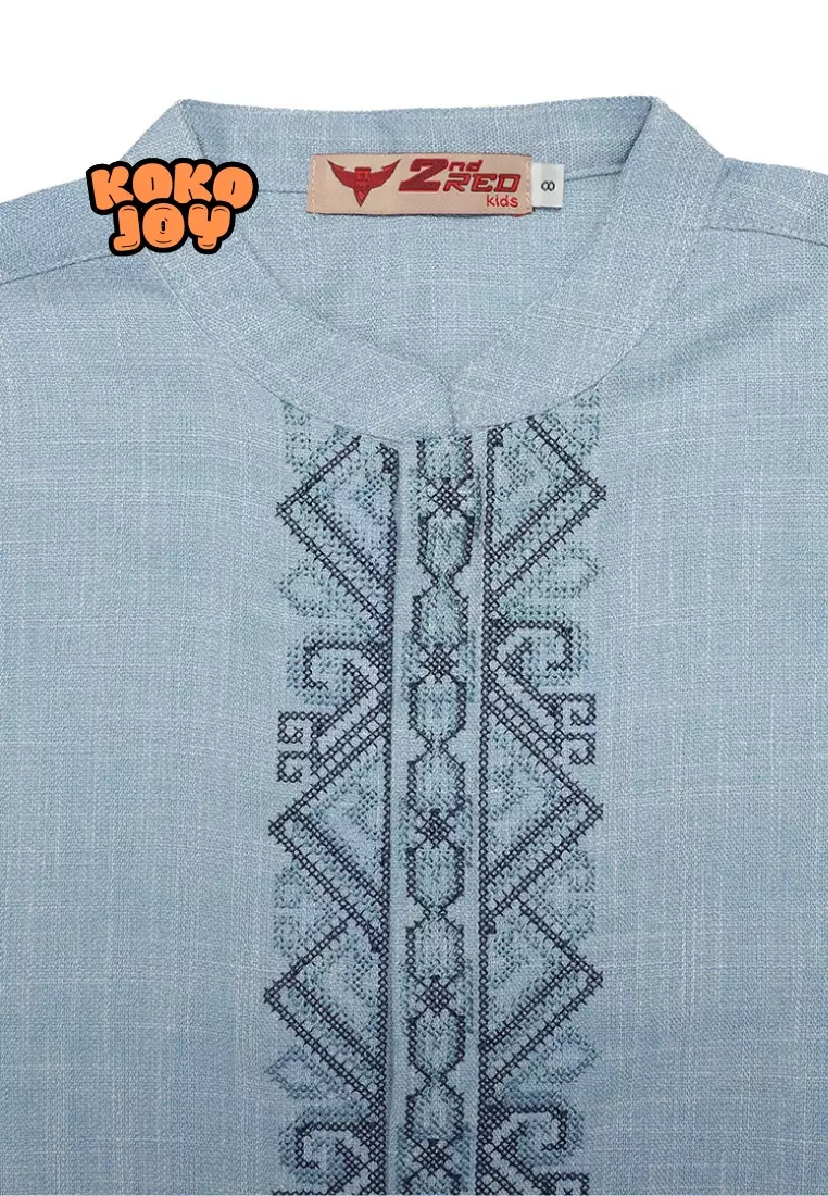 Baju Koko Lengan Pendek Joy Angle Biru