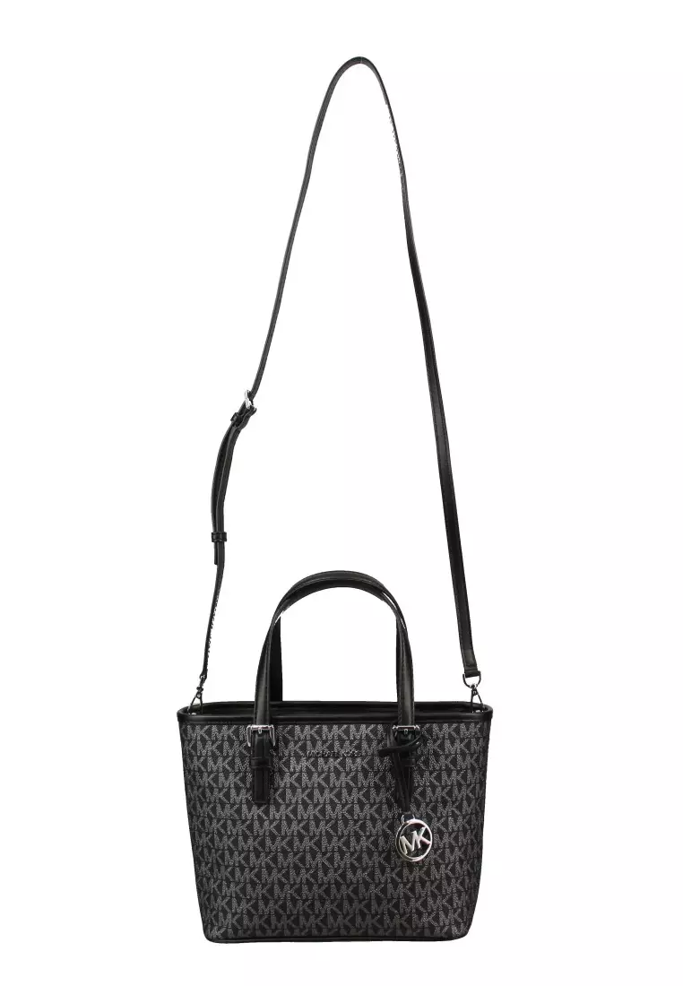 Michael kors jet set travel tz top tote black