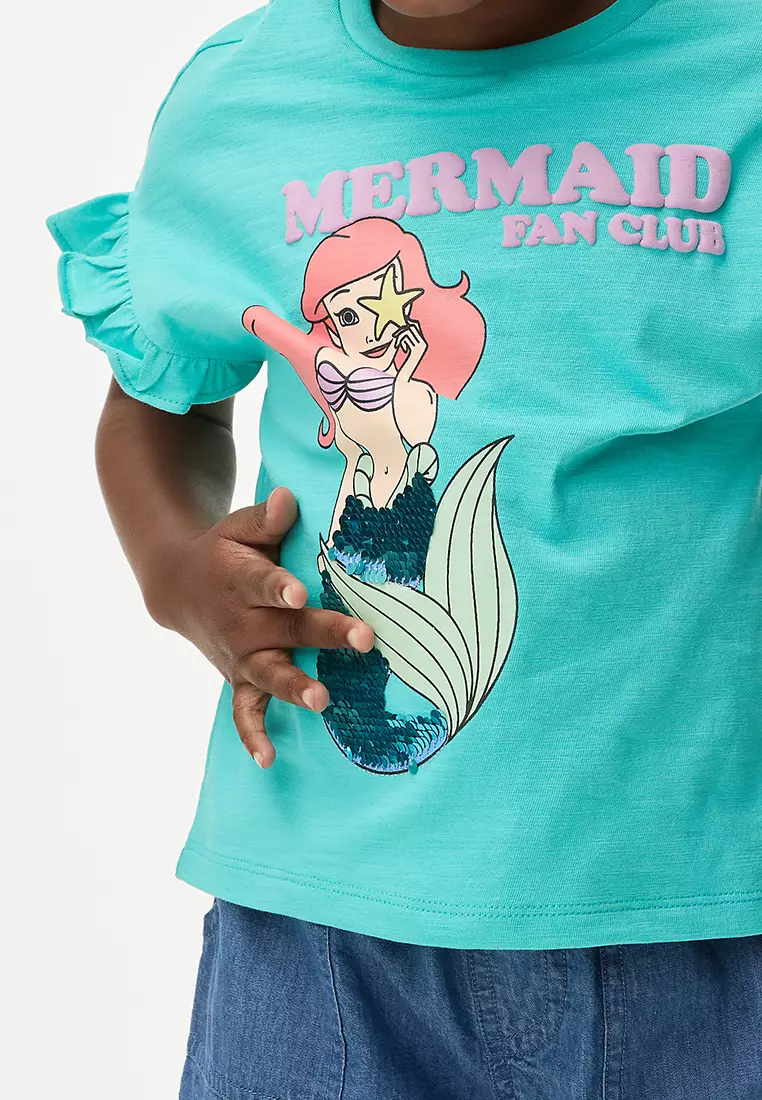 Pure Cotton Disney Little Mermaid™ T-Shirt