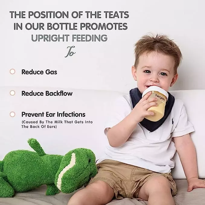 Hegen PCTO Feeding Bottle PPSU 240 ml Auburn - Botol Susu Anak Bayi