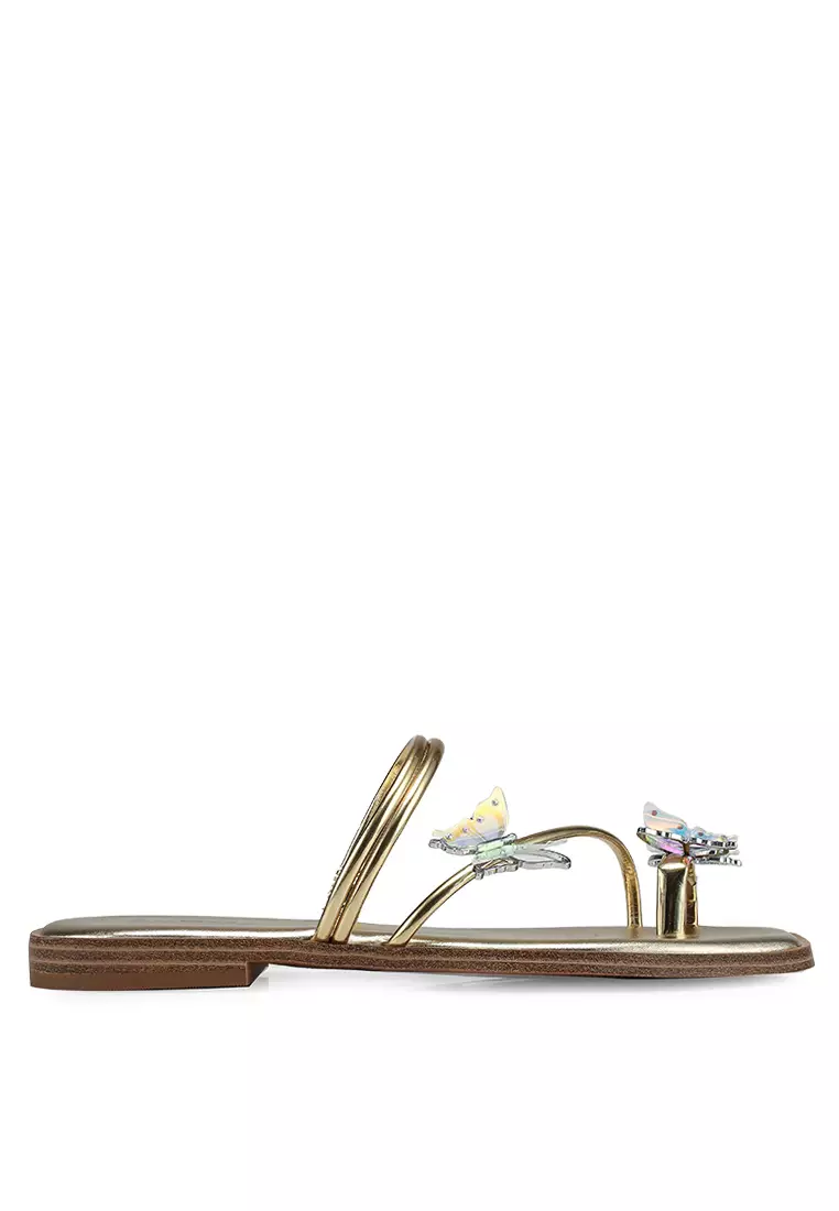 Glasswing Butterfly Sandals