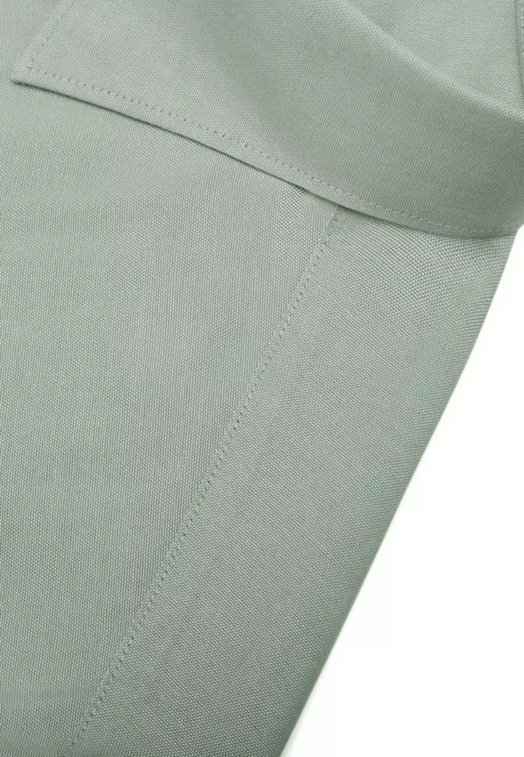 Non-Iron Cotton Stretch Smart Fit Oxford Shirt