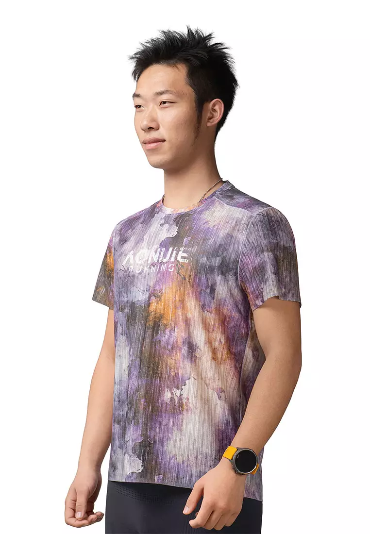 Aonijie FM5262 男裝運動短袖上衣