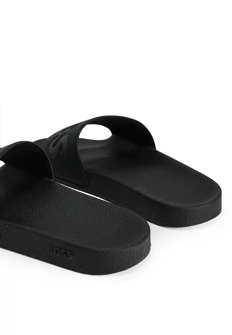 Logo Slide Sandals - BOSS Business