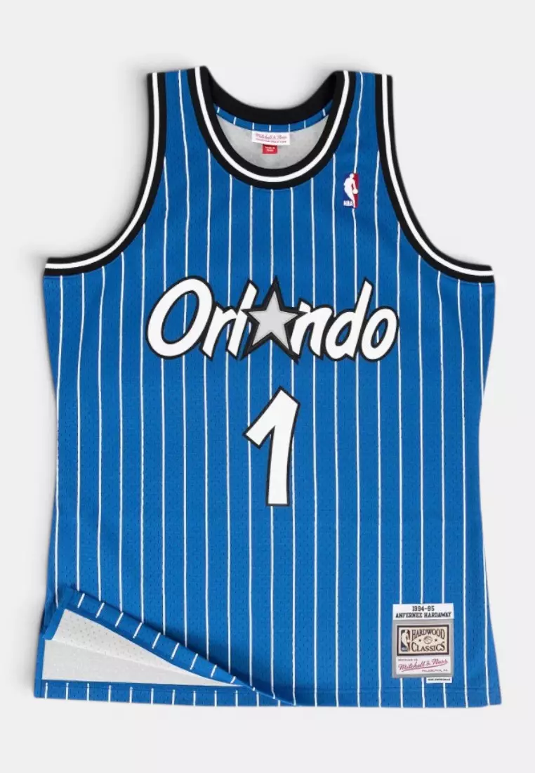 #1 Anfernee Hardaway 1994 Orlando Magic Authentic Swingman Jersey