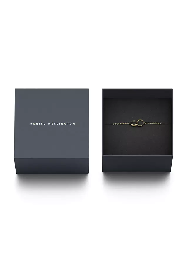 Elan Unity Bracelet Gold 185mm - DW OFFICIAL - Stainless steel Enamel cuff gelang tangan for women and men