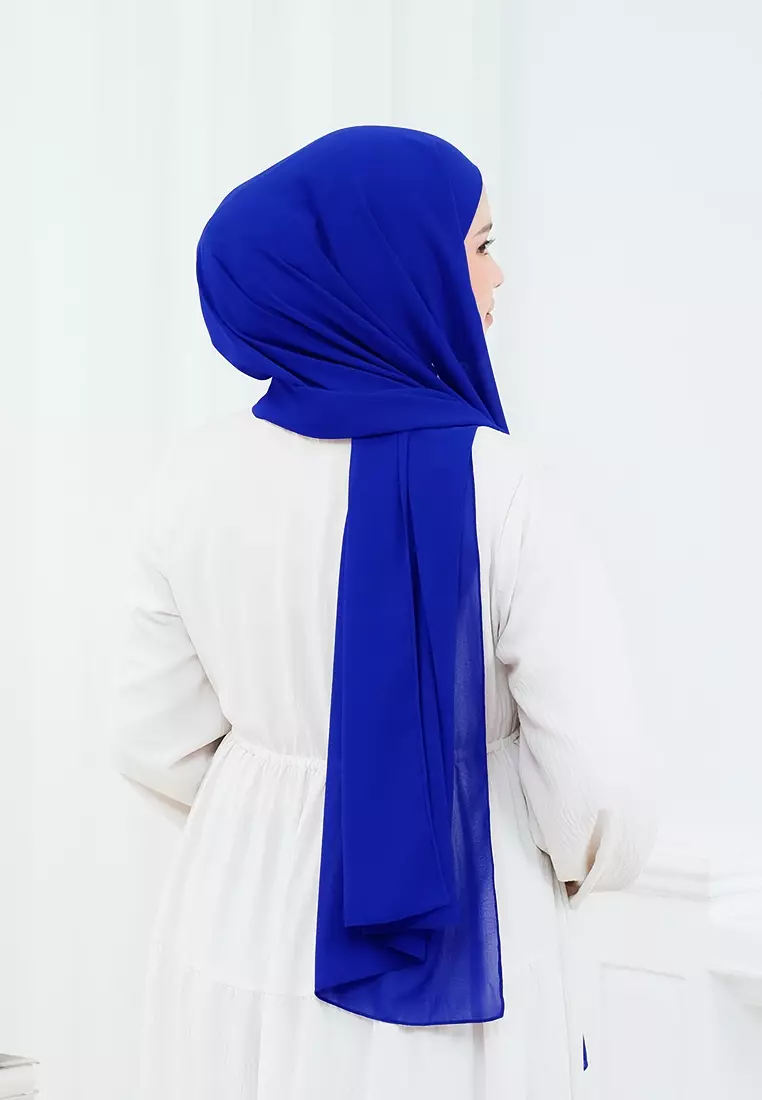 HIJAB INSTAN ELENA - ROYAL BLUE