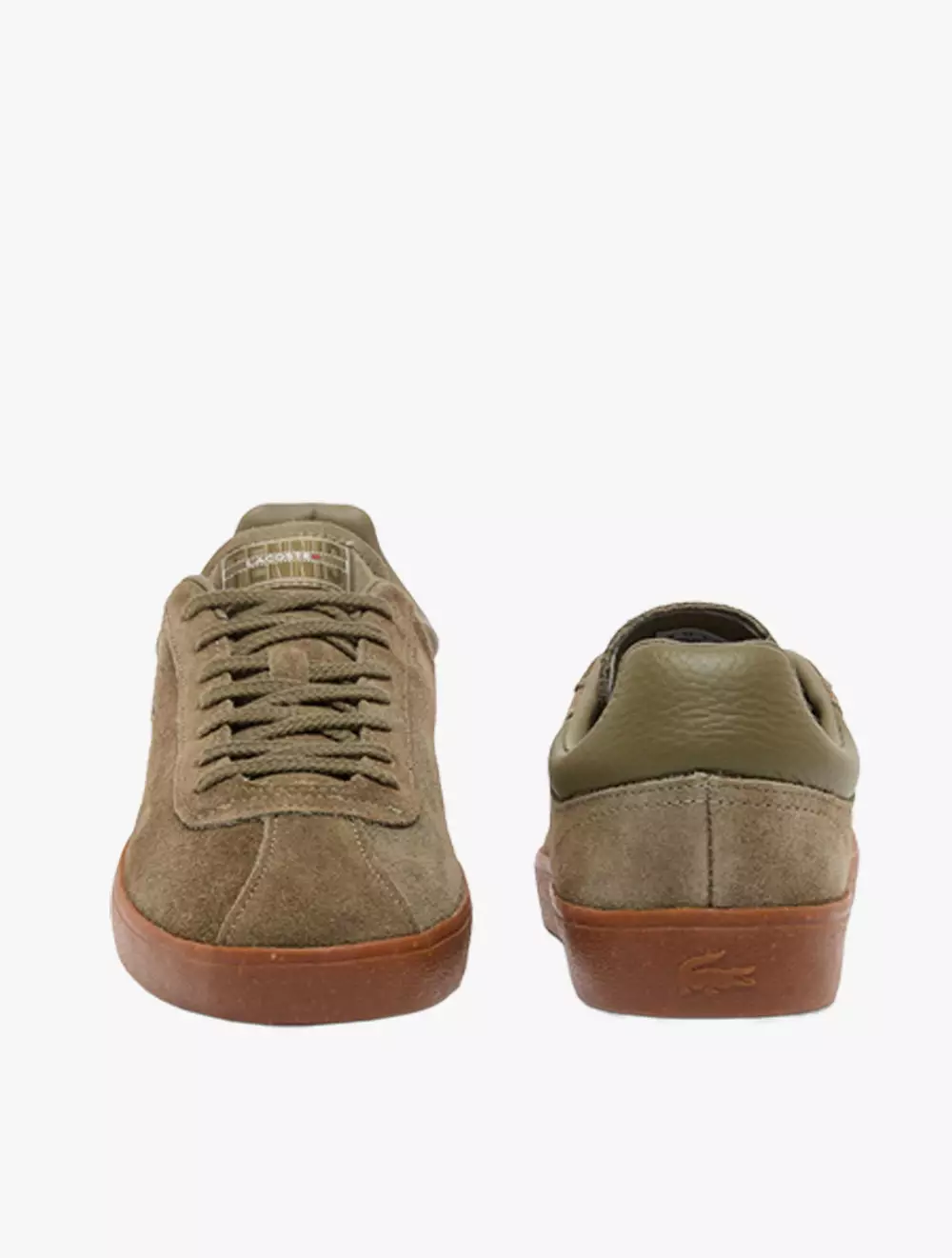Men's Baseshot Suede Sneakers - Green