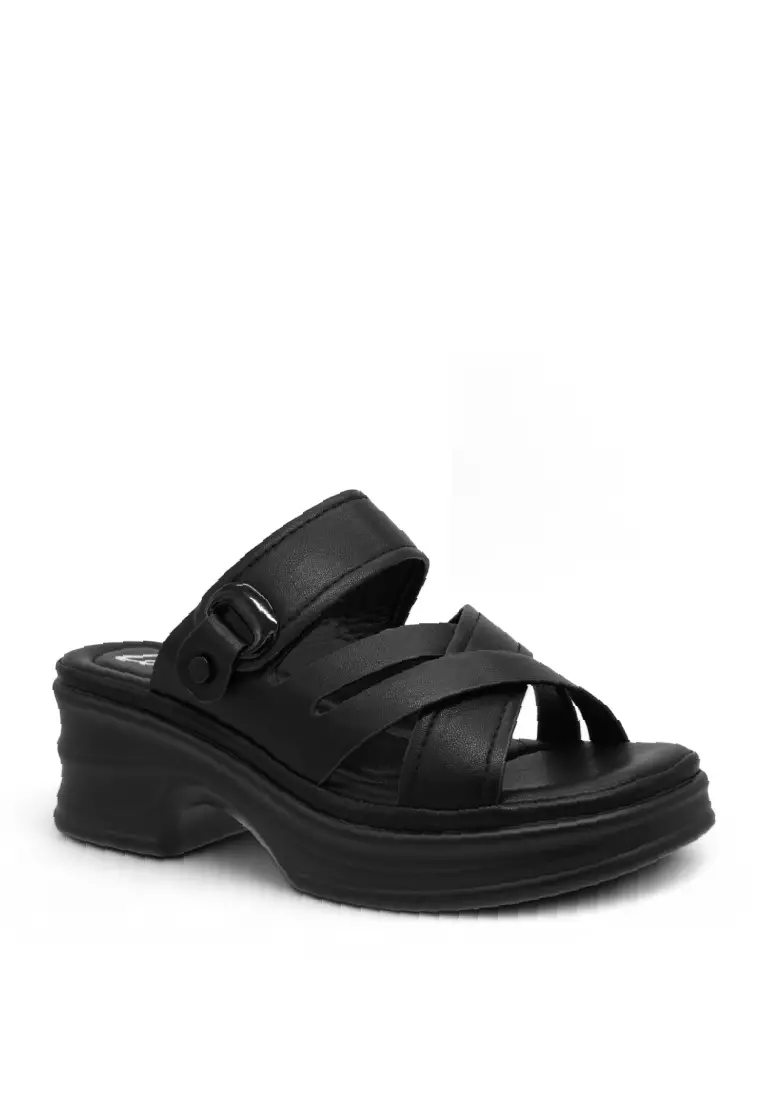Women Slip On Casual Sandals Kasut Wanita - 250471283