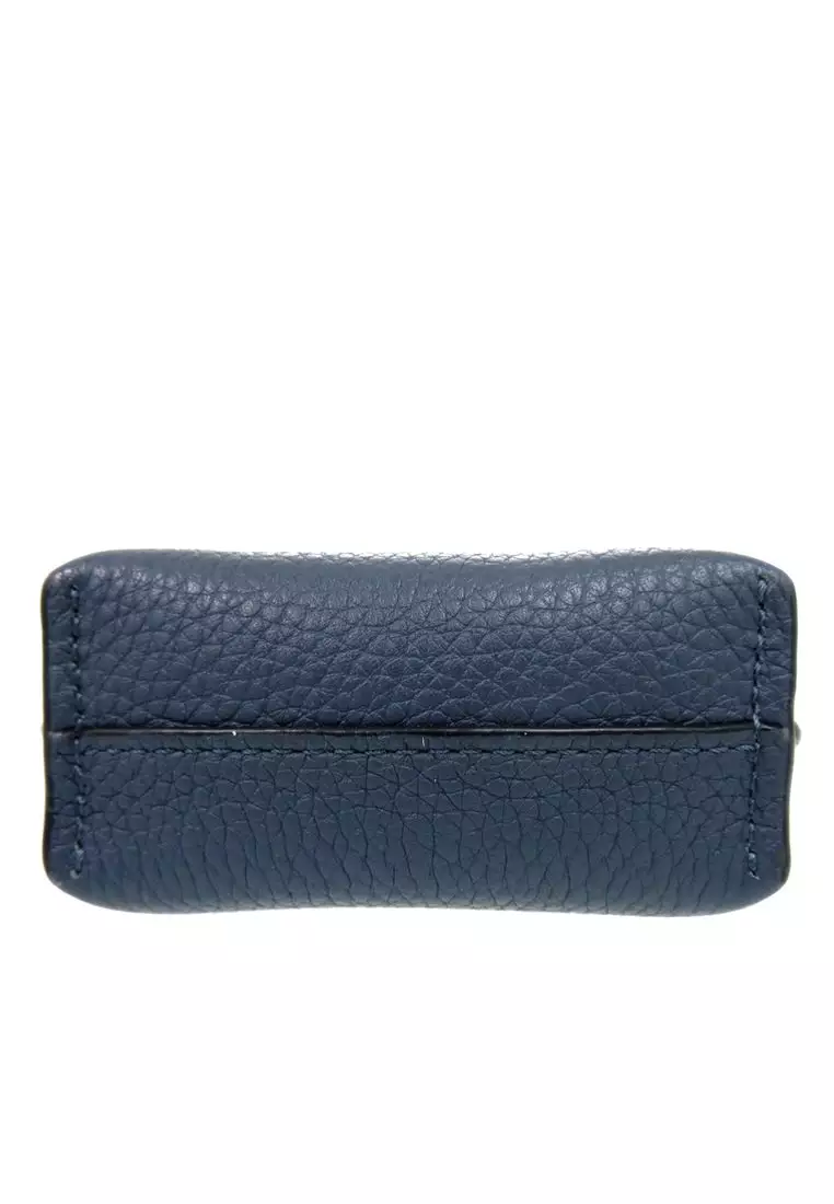 Pre-Loved Loewe Bicolor Grained Calfskin Gate Pocket Crossbody