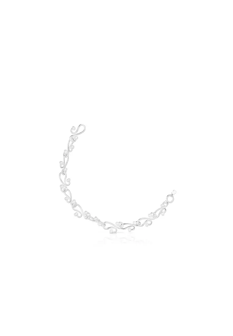 Buy TOUS TOUS Tsuri Motif Silver Bracelet with Cultured Pearls Online |  ZALORA Malaysia