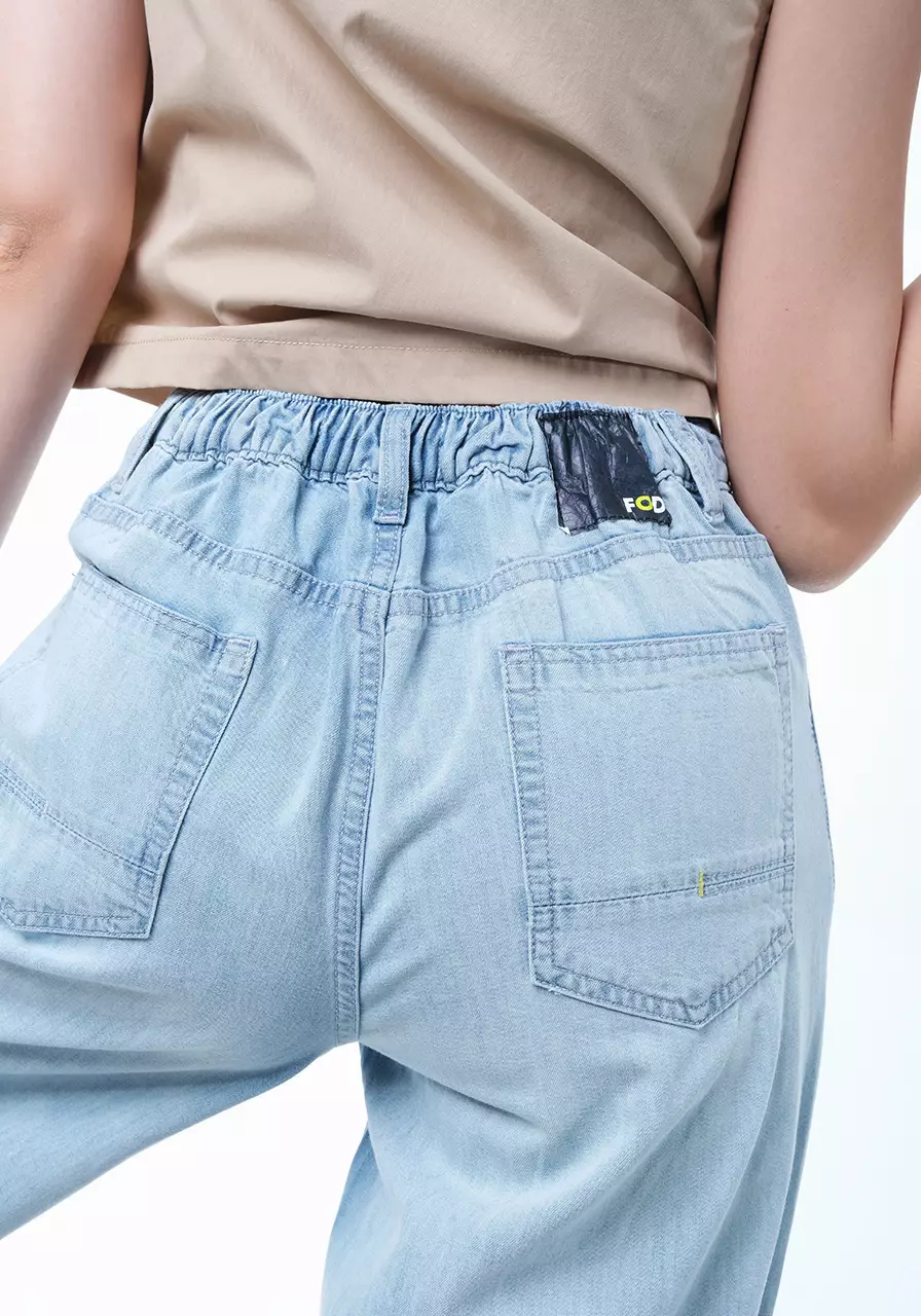 Celana Jeans Wanita Qiana Light Blue