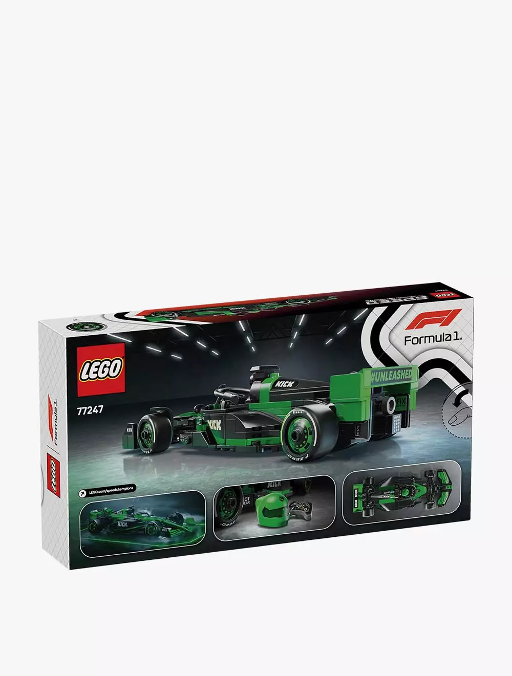 LEGO® Speed Champions KICK Sauber F1® Team C44 Race Car - 77247