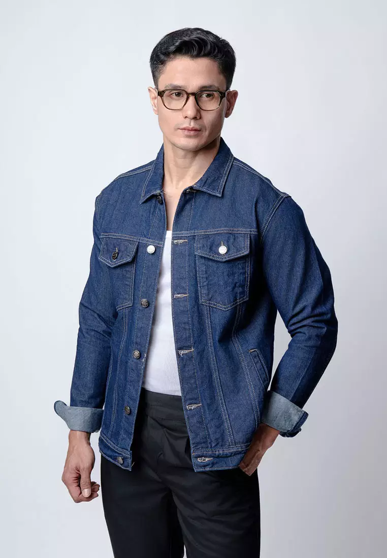 Jacket Jeans Indigo Blue Premium