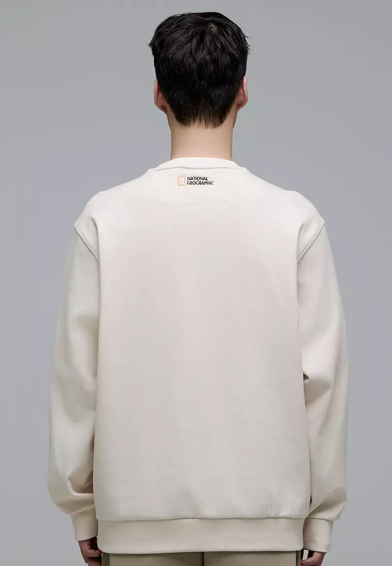 男女同款FOLHAS細LOGO衛衣