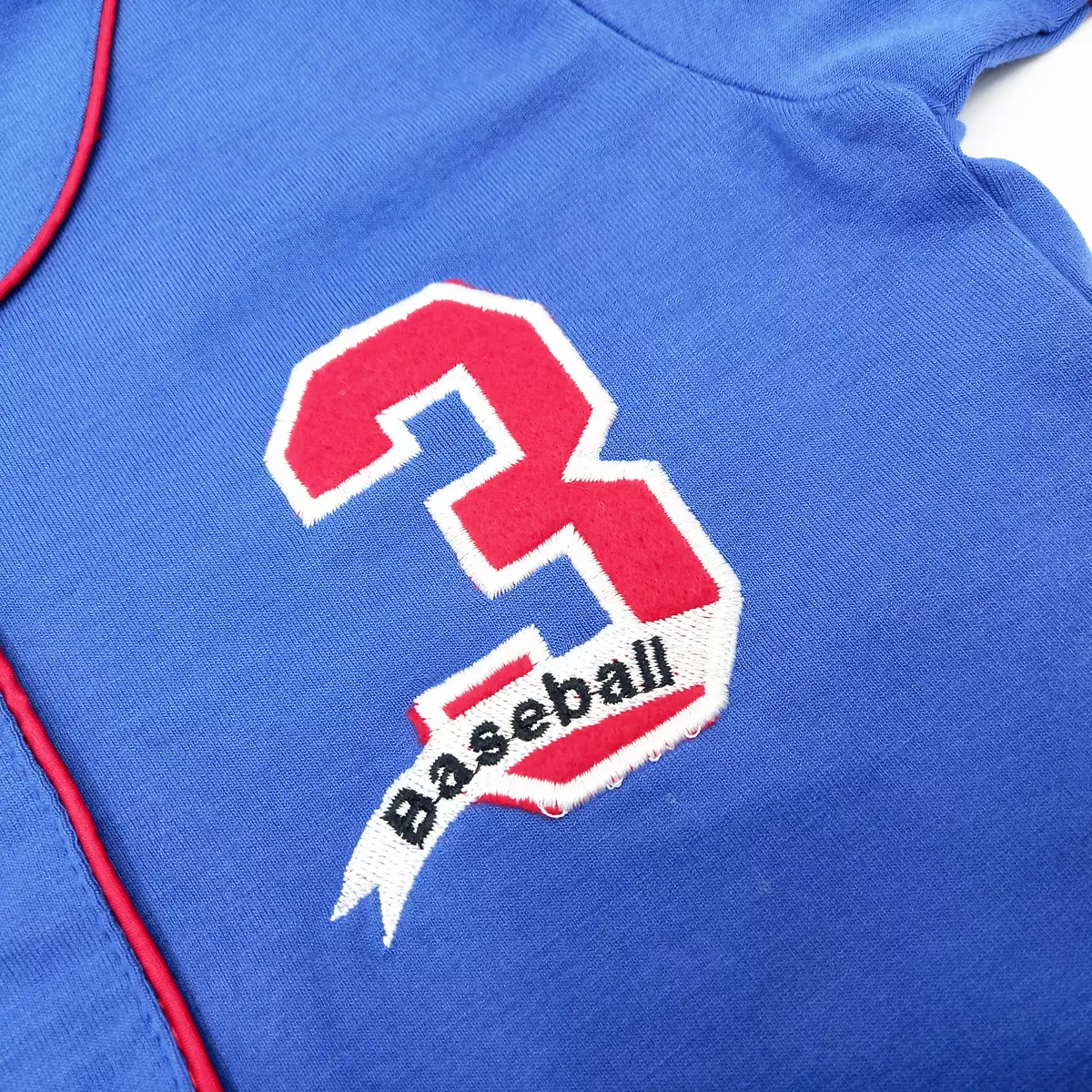 Wakakids Atasan Kaos Jersey Baju Baseball Anak Laki Laki Usia 1 Tahun Hingga 7 Tahun 3919 WKATS Merah