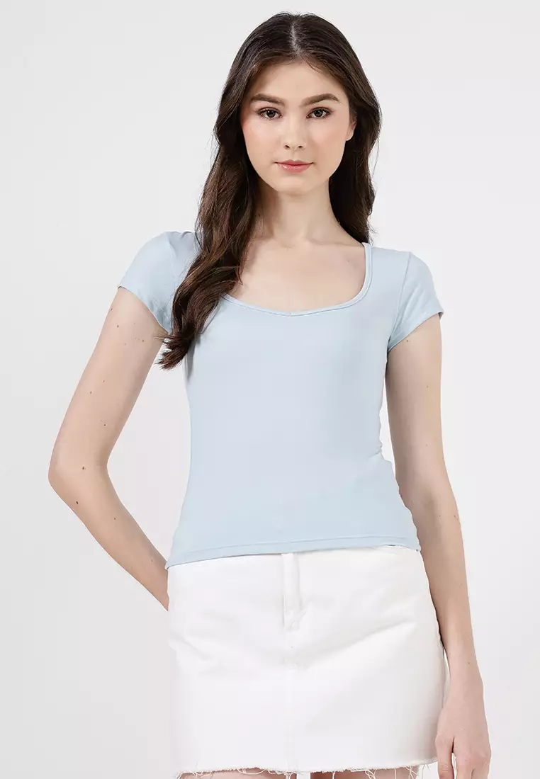 Hold Me Short Sleeves Top