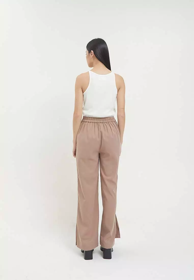Velvet at Bobo -  Naira Flare Pants with slit