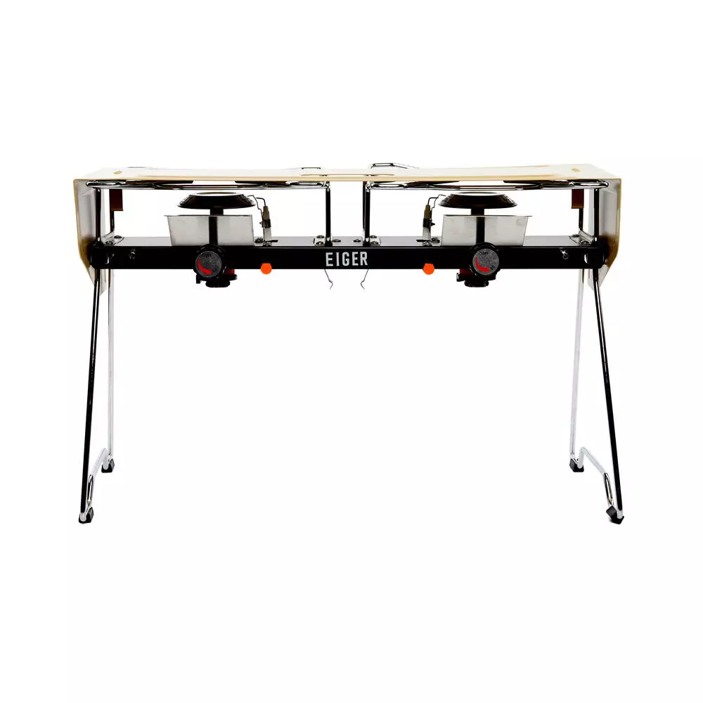 Eiger Folding Double Burner Stove
