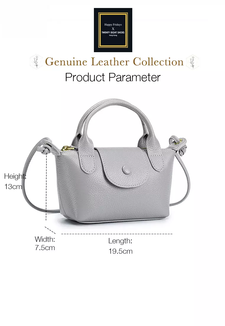 Multi Purpose Full Grain Leather Mini Cross-Body Bag JW AN-2305