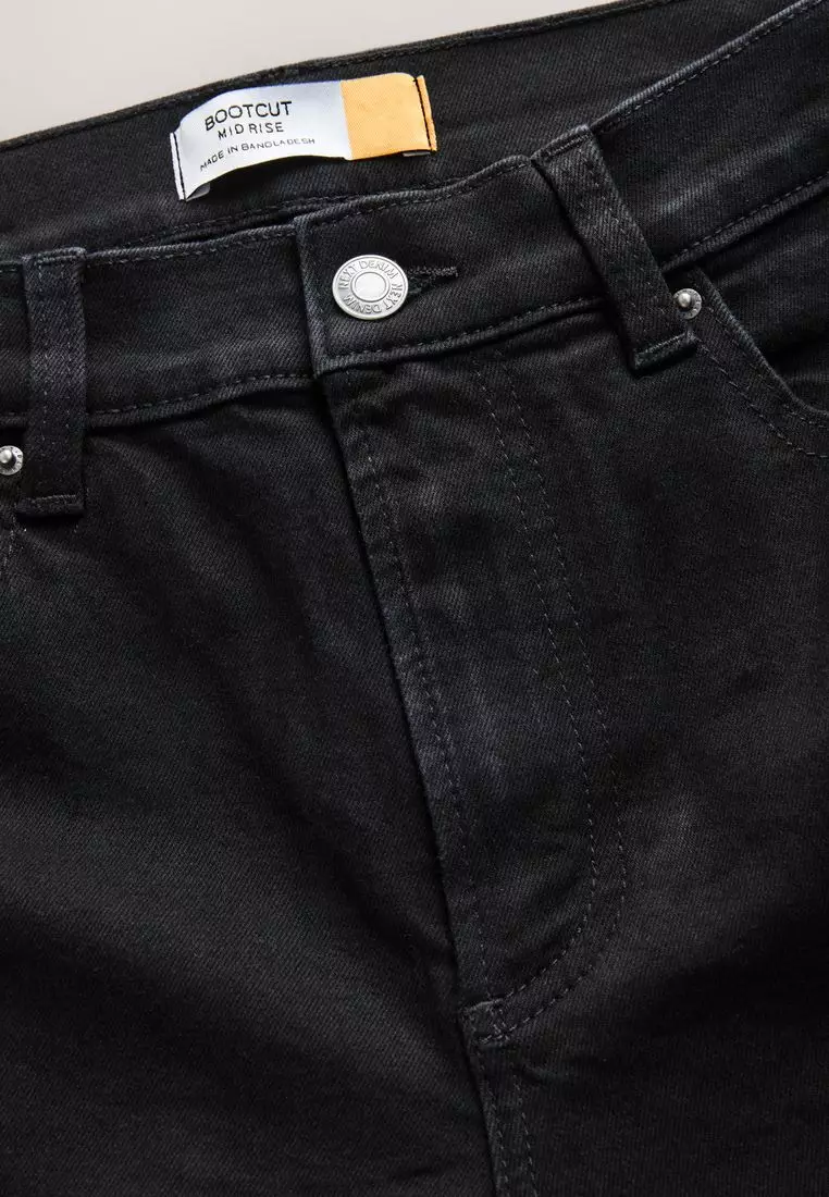 Mid Rise Stretch Bootcut Jeans