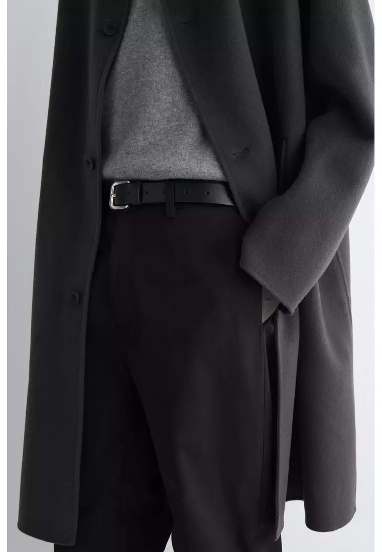 COTTON REGULAR-FIT STRAIGHT-LEG CHINOS