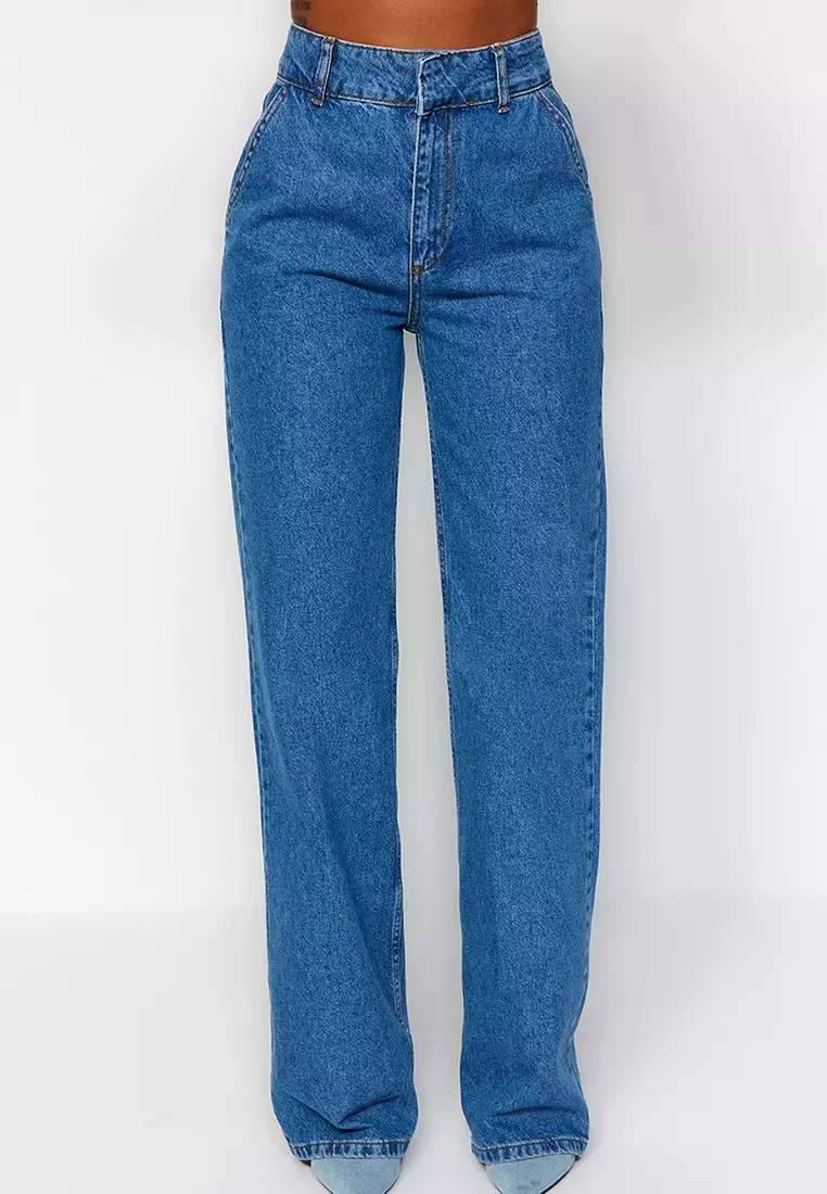 Trendyol High Waist Straight Jeans 2024