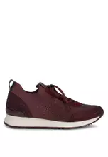 Michael Kors★Jenkins Crystal Embellished llic Stretch Jenkins Crystal Embellished Metallic Stretch Knit Trainer